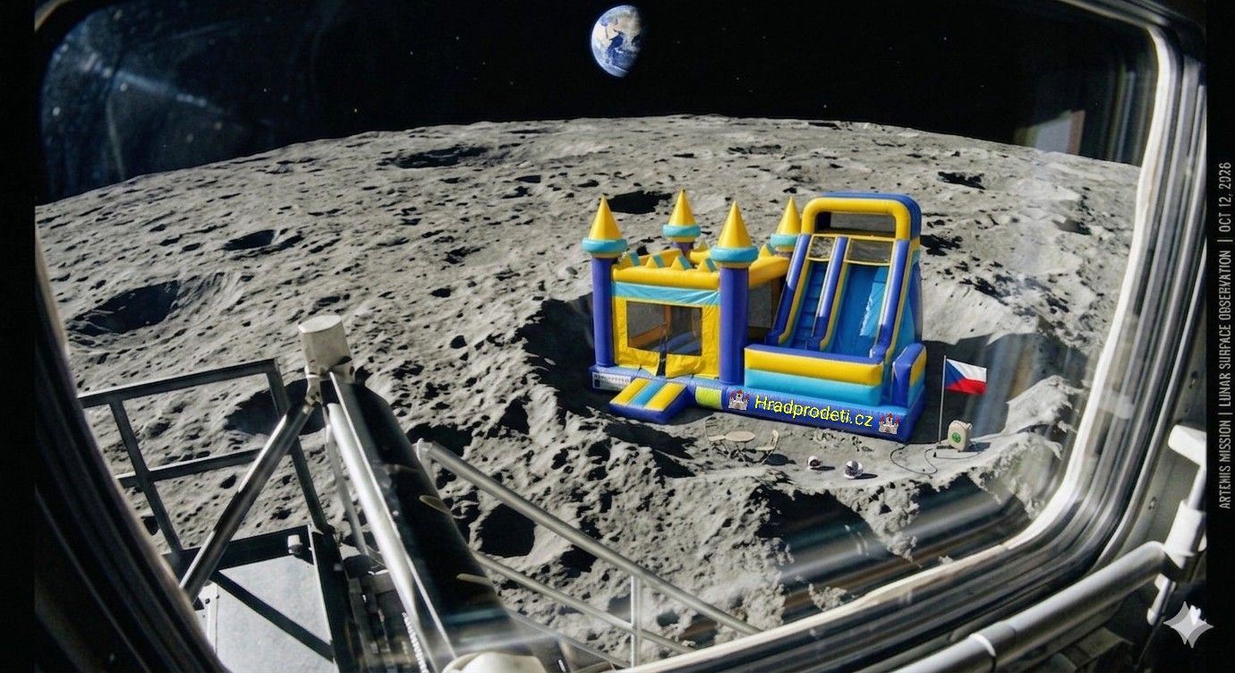 🚀 Skákací hrad na Měsíci? Mise Artemis II hlásí nejzábavnější objev v historii